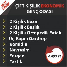 Çift Kişilik Ekonomik Genç Odası