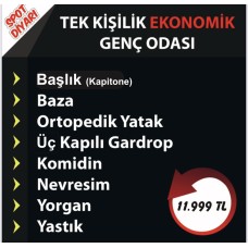 Tek Kişilik Ekonomik Genç Odası