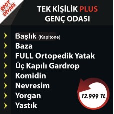 Tek Kişilik Plus Genç Odası