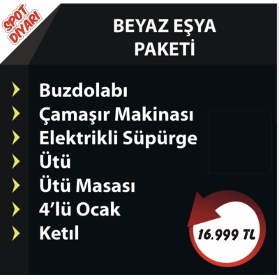 Beyaz Eşya Paketi