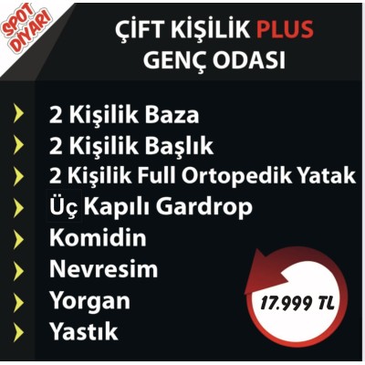 Çift Kişilik Plus Genç Odası